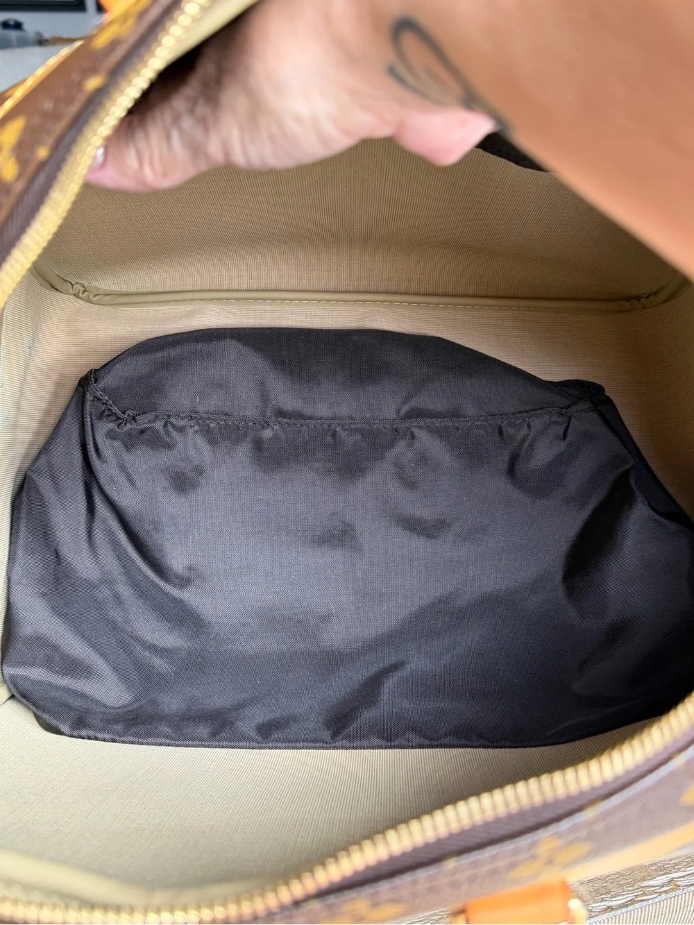 Louis Vuitton Evasion Travel Tote with COA